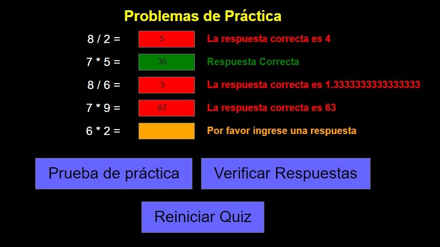 Problemas de Práctica